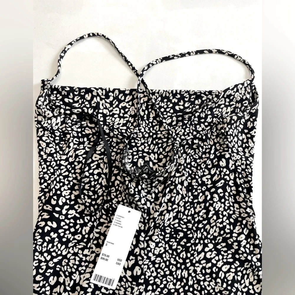 NWT Urban Outfitters Leopard Print Romper Size Small - Picture 4 of 7